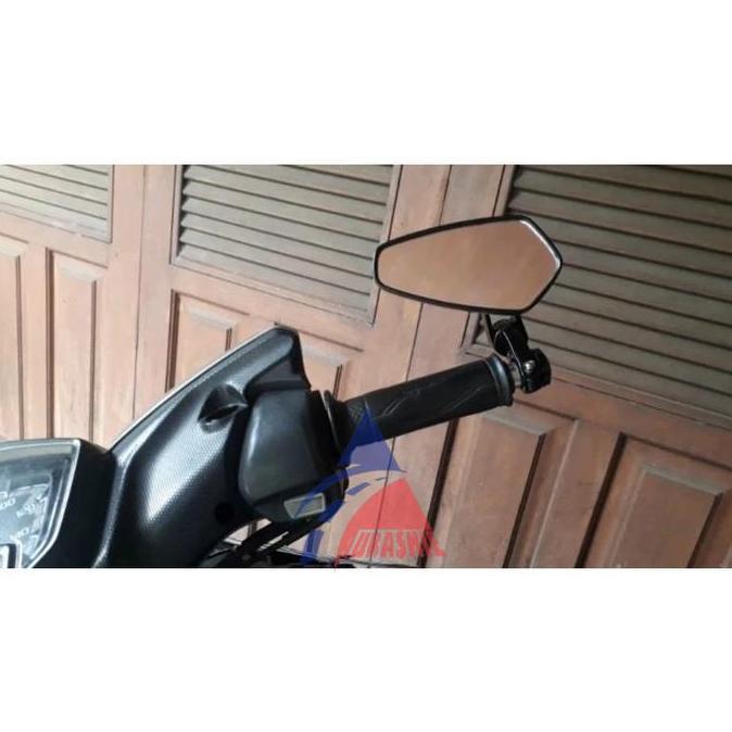 SPION JALU OVAL | SPION JALU BAR END KACA BENING