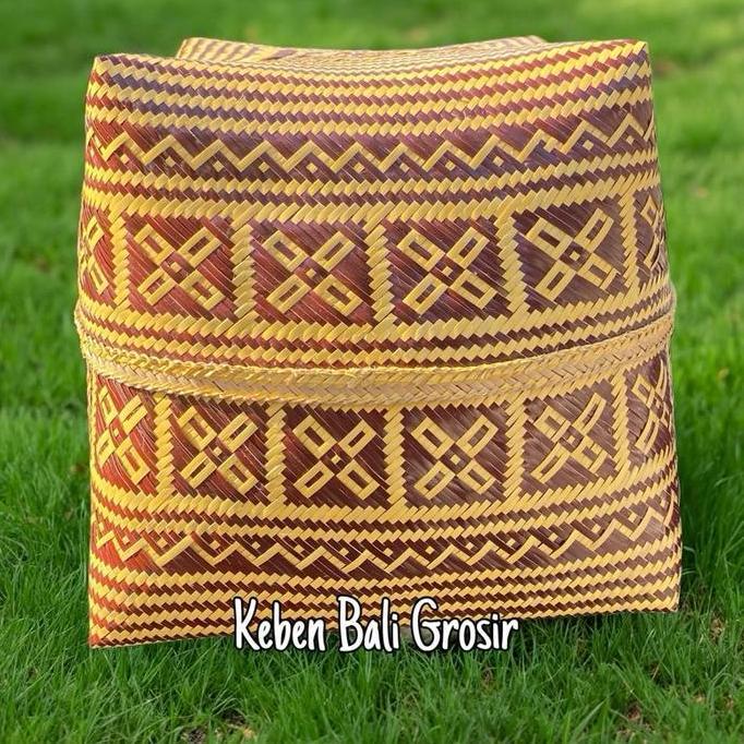 TERMURAH - KEBEN BANGLI 26 x 26cm || Keben Bangli Keben Ulatan Keben Bali Tanggung Muat Pejati