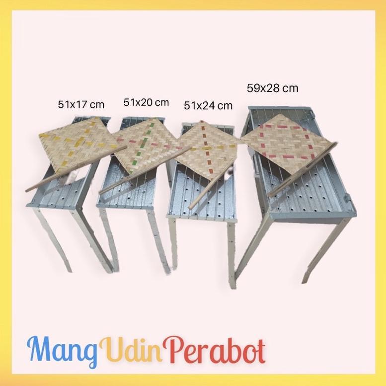 Glowtone - Panggangan Sate Ikan Jagung / Bakaran Arang / Pemanggangang Ayam Galvanis Terlaris