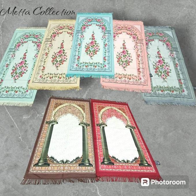 Sajadah Midi Suede Kanebo Tipis Halus Lembut Travel Premium Murah