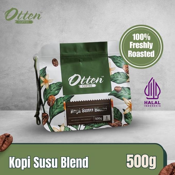 QOHAHRUNS - KOPI SUSU BLEND 5GR - HOUSE BLEND ARABICA/ROBUSTA, OTTEN COFFEE