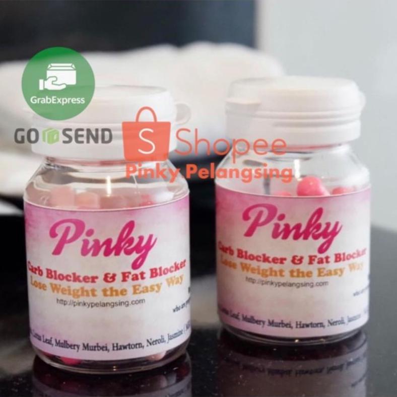 Pelangsing Pinky Obat Diet Slim Fast Herbal Kapsul Pink Slimming Queen Slim