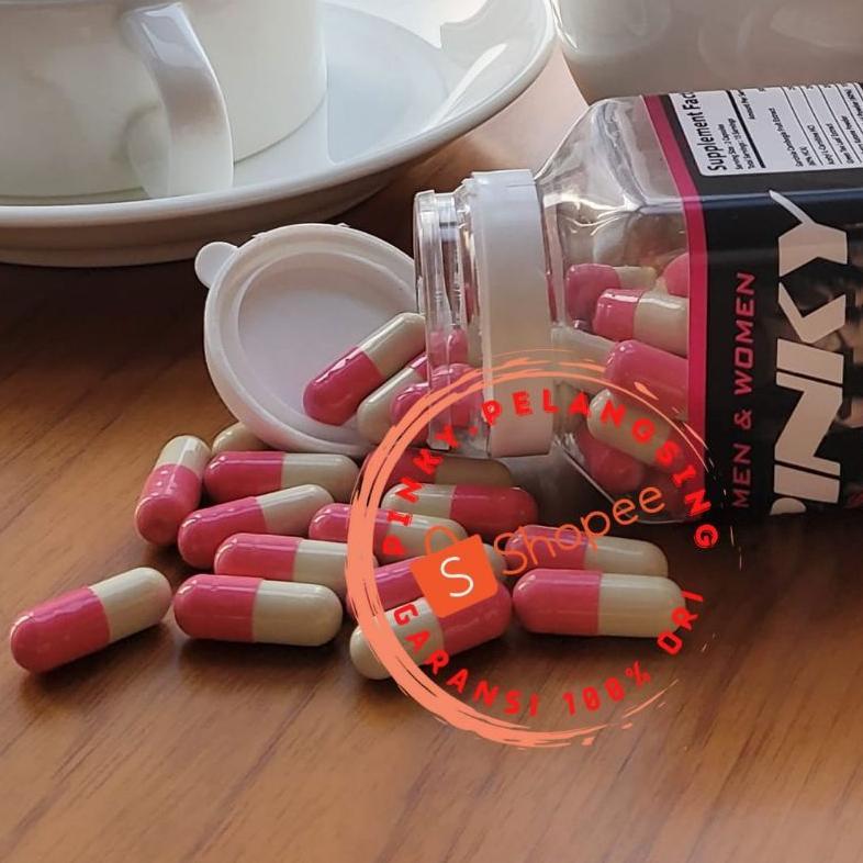Pelangsing Pinky Strong Original Obat Diet Pil Pink Penurun Berat Badan Slimming Capsule Herbal stro