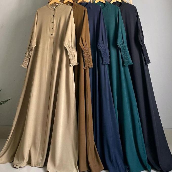 Safeea set gamis French Khimar| gamis syar'i Syari Keren