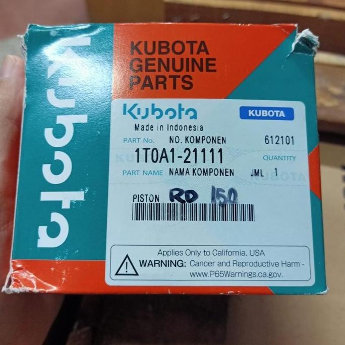 TERMURAH - RD-150 Piston - Seher mesin Kubota RD150 RD 150 DI 2T - Original