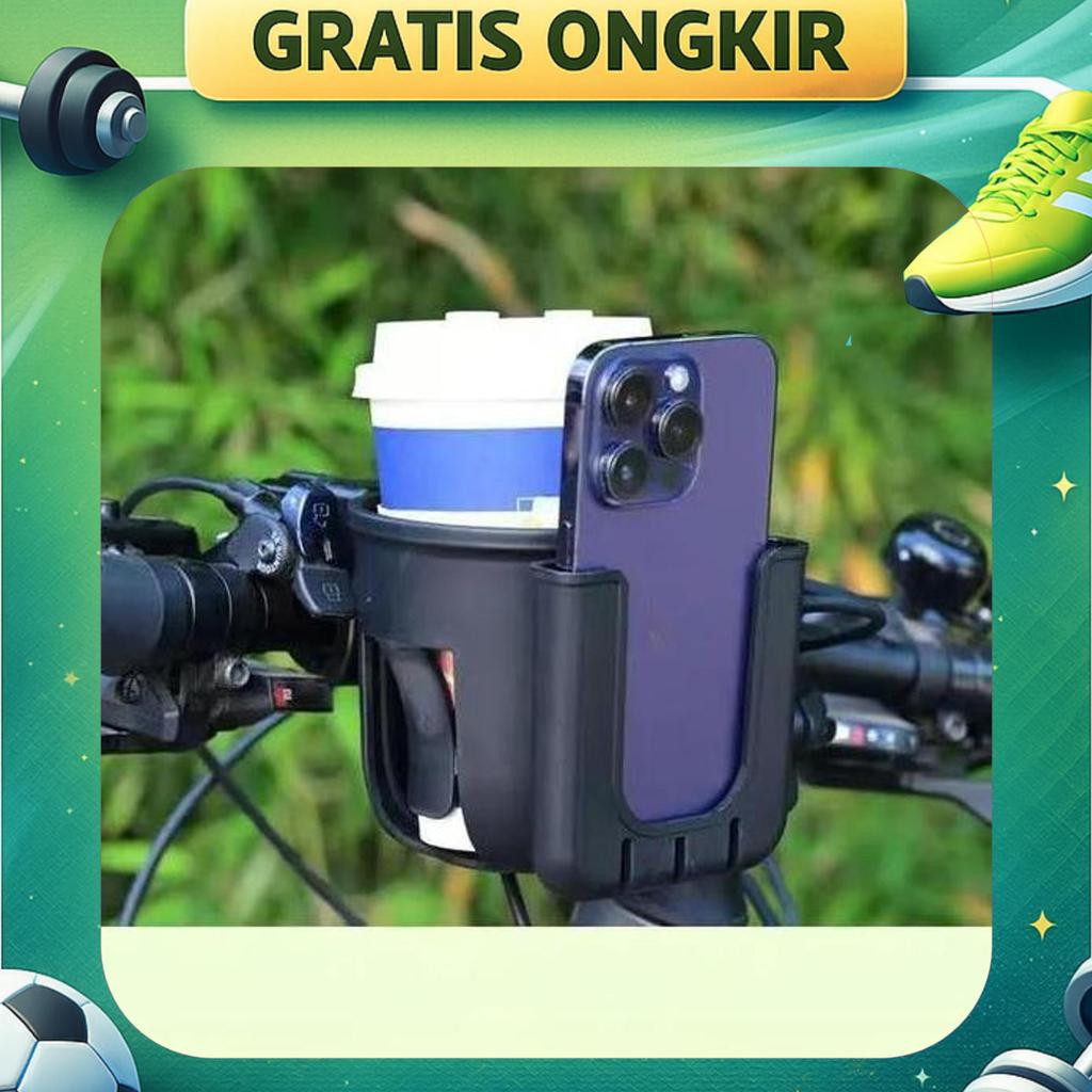 Cup Holder Spion Motor Holder Minuman Di Motor 2 In 1 Rotasi 360 Cup Holder Lipat Motor Cup Holder S