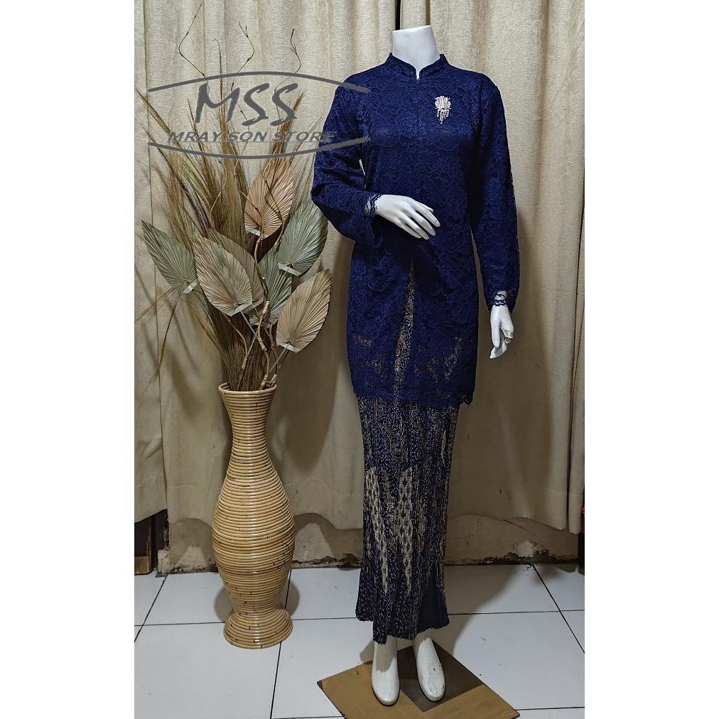 STELAN KEBAYA TUNIK/KEBAYA KERAH SANGHAI/KEBAYA JUMBO LD 130/KEBAYA/KEBAYA MODERN/KEBAYA WANITA