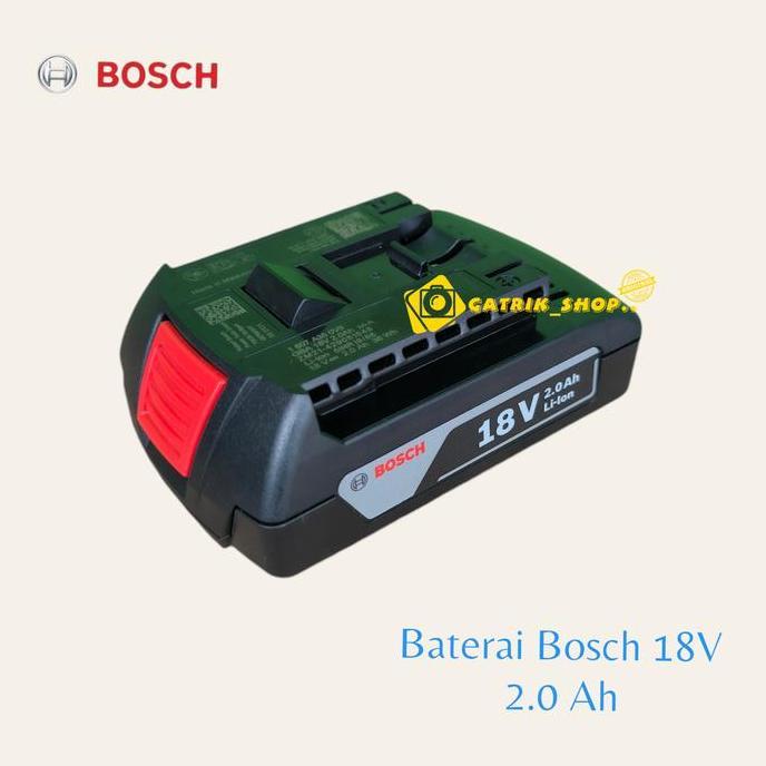 Ready Baterai Bosch 18V 2.0ah Baterai Cordless Bosch 18V Batere Bosch (Ori)