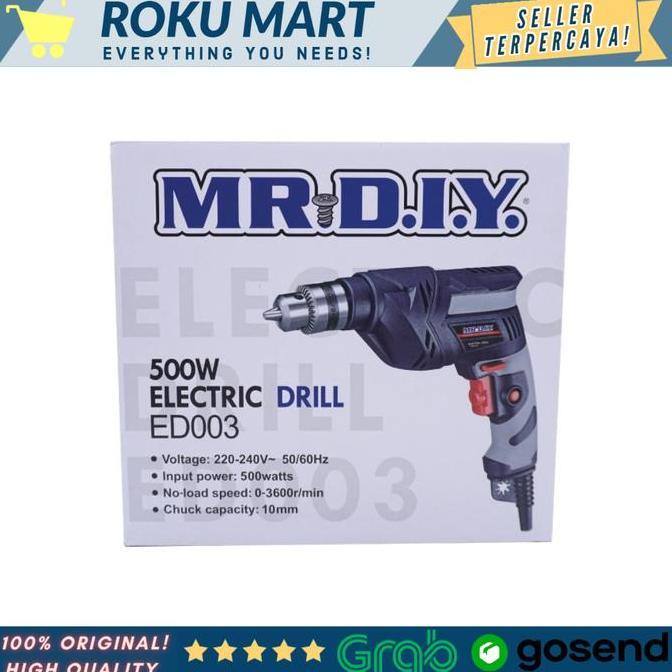 MR DIY ELECTRIC DRILL ED003 /  BOR ELEKTRIK MR DIY ID003 .
