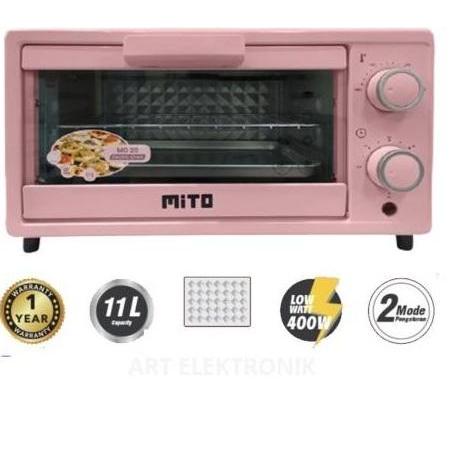 Oven Mini Mito MO 20 Kapasitas 11 Liter Oven Mito Oven Kecil Listrik