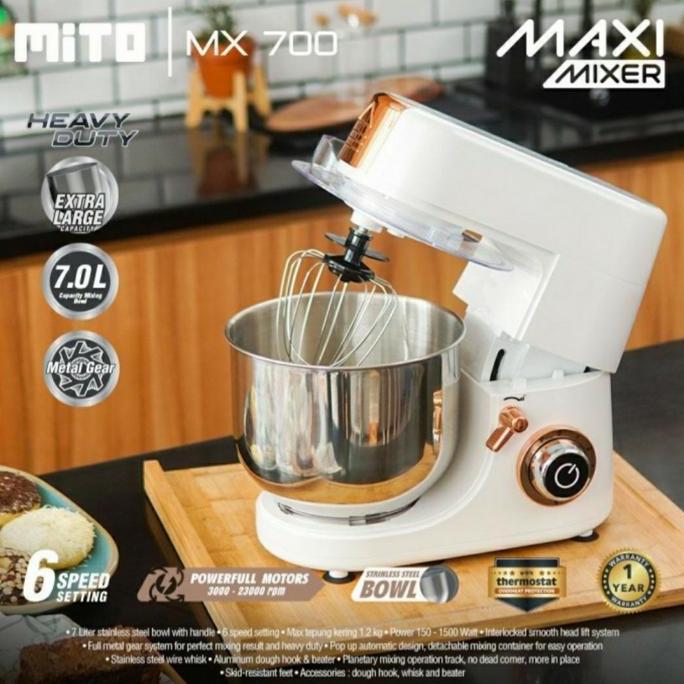 Mixer Jumbo Mito MX 700 Maxi Mixer Mito MX 700 Maxi Stand Mixer Mito