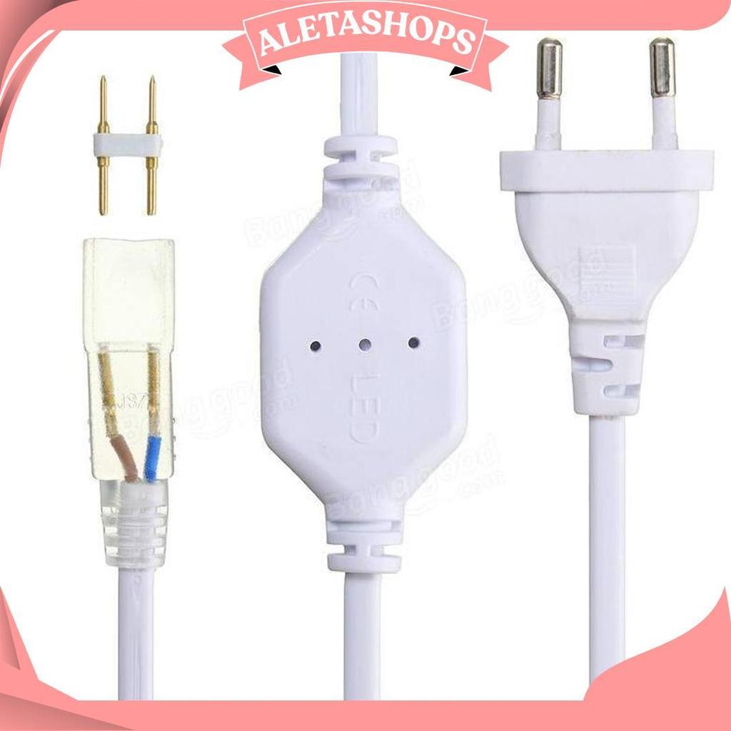 Soket Lampu Strip/Soket Rgb/Controller Rgb/Neon Flex/Adaptor Led Strip 220 Volt D Cod