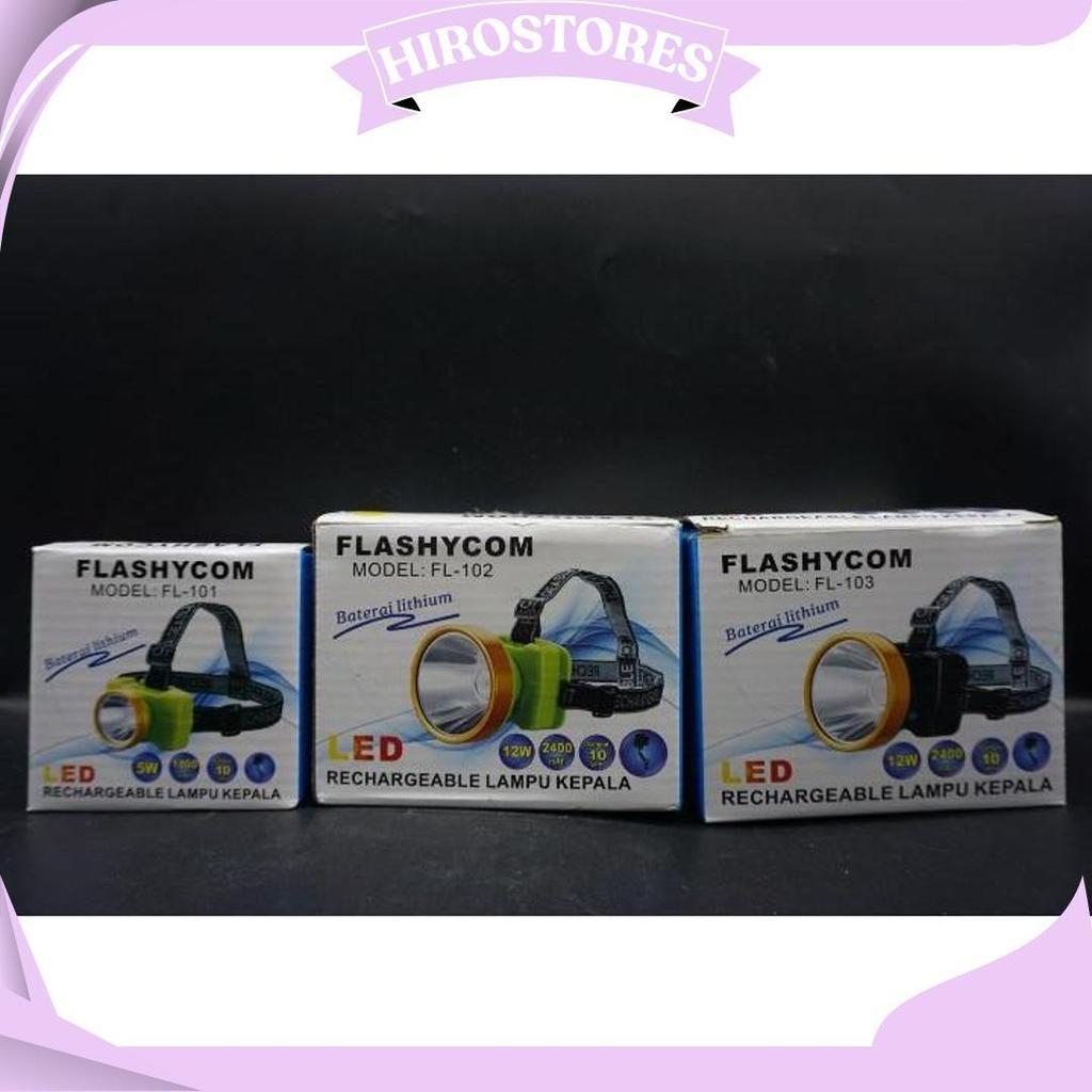 Senter Kepala / Lampu Kepala Headlamp Cahaya Putih Kuning Promo