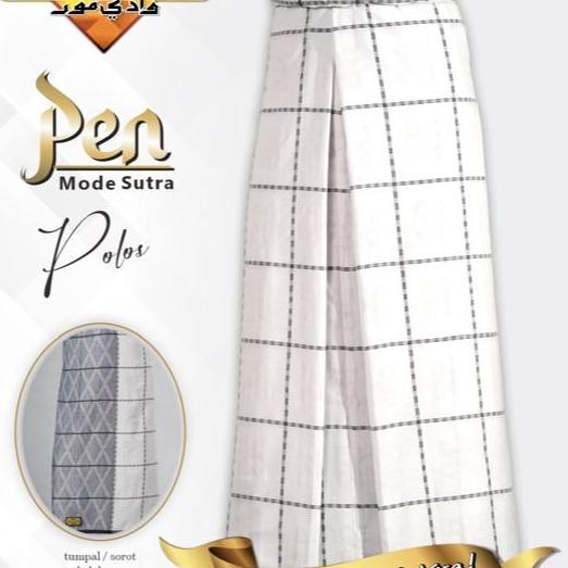 FAZAZENN - SARUNG WADIMOR PEN MODE SUTRA POLOS KOMBINASI MOTIF SONGKET MODERN
