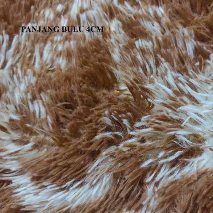 Grosir [Cod] 200X200 Karpet Bulu Ombre Lembut Tebal Bulu 4Cm Karpet Lantai