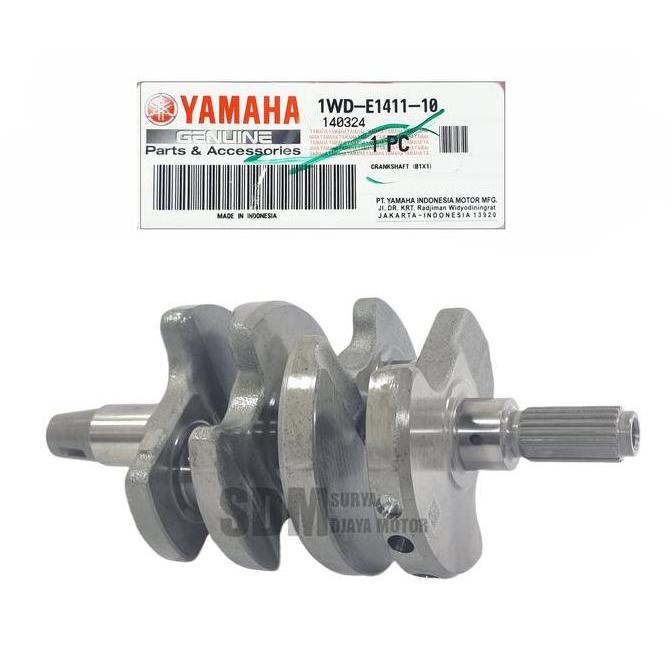 CRANKSHAFT ASSY / KRUK AS / STANG SEHER YAMAHA MT25 / R25 / YZF R25 ORIGINAL YAMAHA ORIGINAL DAN TER