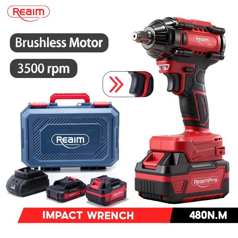 reaim Brushless Kunci Impact 270N.m