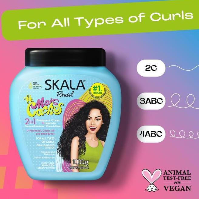 Skala Expert Mais Cachos Hair Cream Share Jar