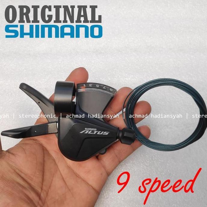 SHIFTER 9 SPEED SHIMANO ALTUS SL-M2010 SHIFTER SHIMANO 9 SPEED SHIFTER ORIGINAL DAN TERPERCAYA