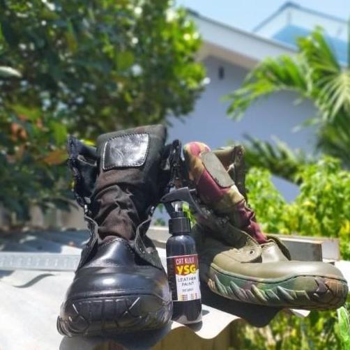 New- cat kulit warna hitam isi 100ml,cat jaket kulit,tas kulit,sepatu kulit