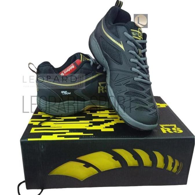 TERMURAH - Sepatu Badminton RS SND LTD 04 / Black
