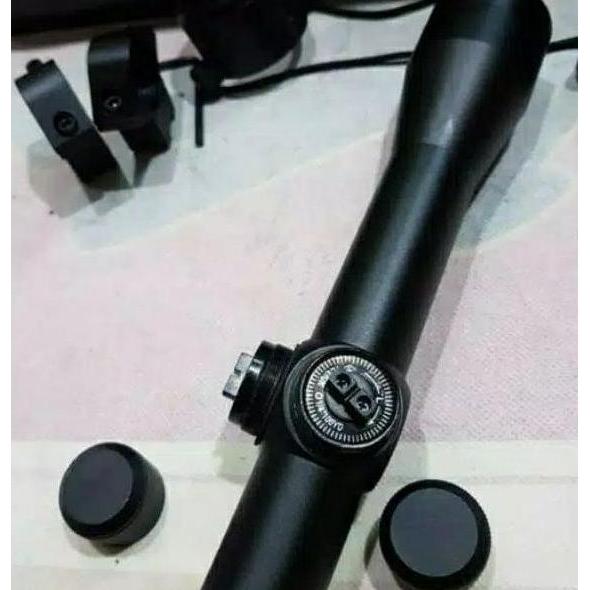 BISA COD] TELE GAMO 4X32 TAHAN GETAR / TELESKOP FIX ZOOM ANTI GETAR Original