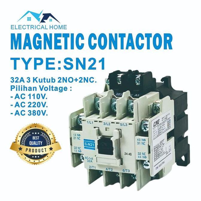 MAGNETIC CONTACTOR SN-21.