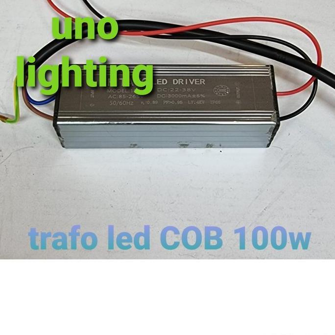 trafo pju dan sorot COB led 100watt 100w driver led 100 watt
