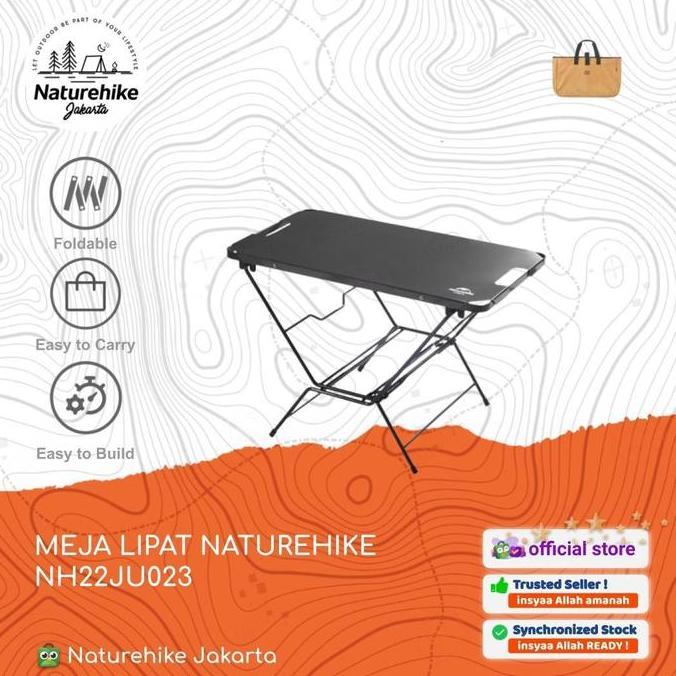 MEJA LIPAT STAINLESS BBQ CAMPING OUTDOOR PIKNIK NATUREHIKE NH22JU023