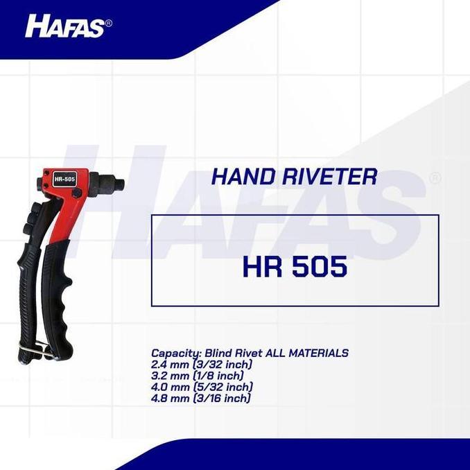 Hand Riveter, Tang Rivet SRC HR-505