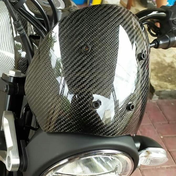 VISOR CAFE RACER CARBON KEVLAR YAMAHA XSR 155 Premium