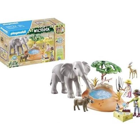 Playmobil Elephant at The Waterhole Playset For Todler And Kids