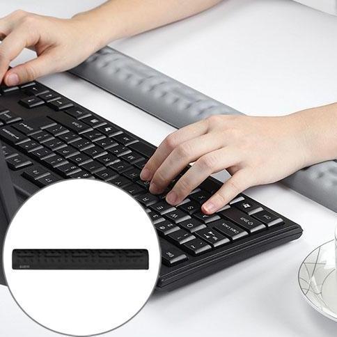 SS15415 - BUBM KEYBOARD WRIST SUPPORT MEMORY PILLOW FOAM BLACK SKR