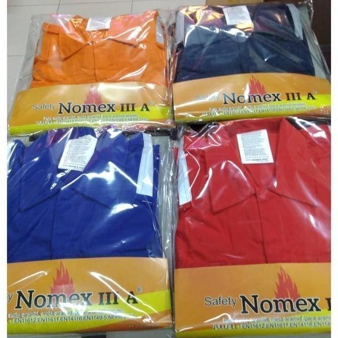 Silahkan Order] Coverall Safety Nomex IIIA Baju Kerja Proyek
