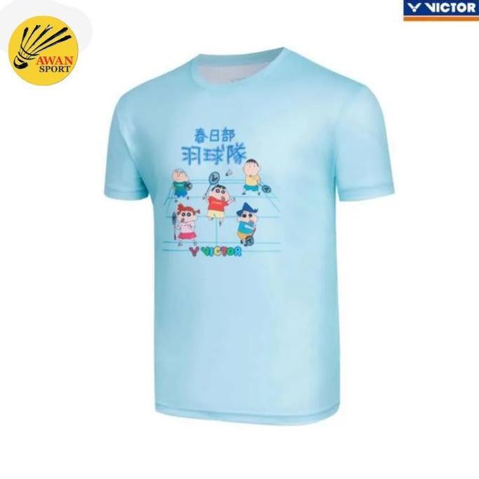 Special Edition Kaos / Jersey Victor Crayon Shinchan T-4501CS / T-4501 CS / T - 4501 CS M Terlaris