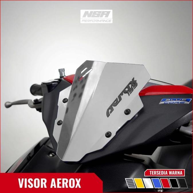Toko_Karangjaya - NSA Visor Windshield AEROX All New 2021-2022 Visor Motor Aksesoris