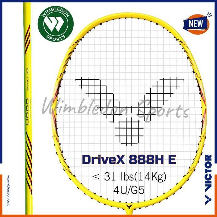 Raket Badminton Victor DriveX 888H / Raket Victor DX-888H *BONUS* Terlaris