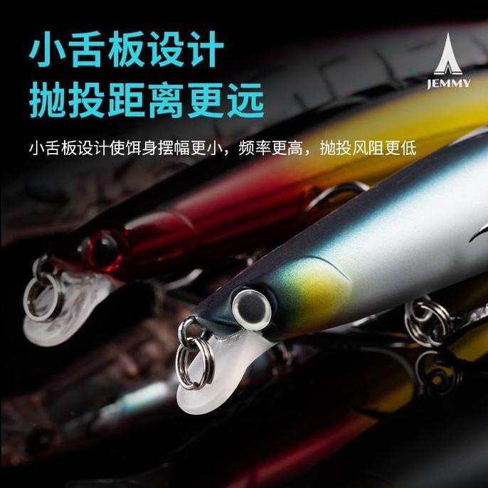 JEMMY LURE MINNOW 20G PREMIUM QUALITY HOOK BKK free single hook LM160