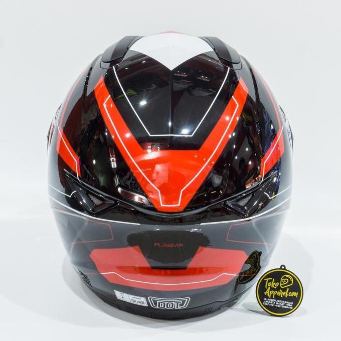 HELM ZEUS ZS811 BLK/AL5 RED Terlaris