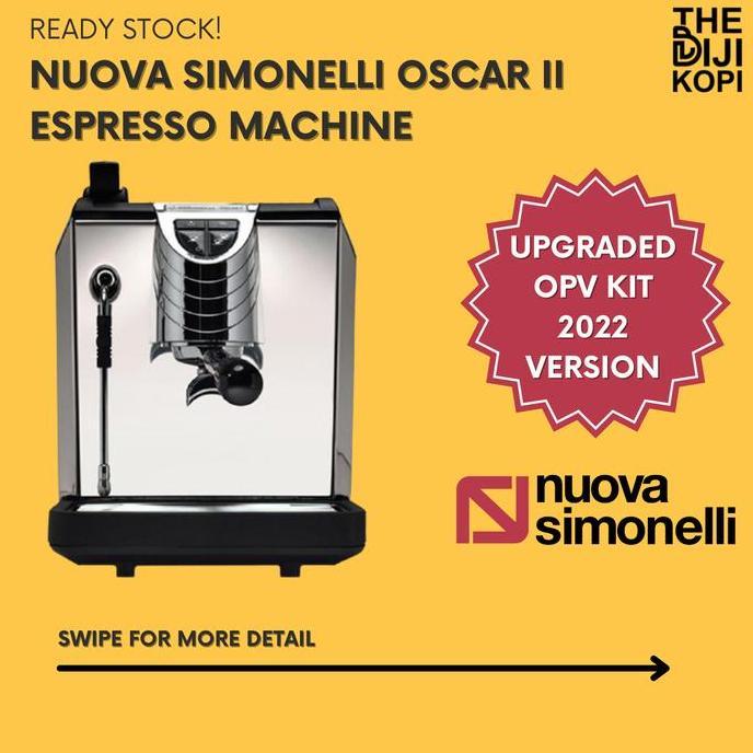 Terlaris Mesin Kopi Espresso Coffee Nuova Simonelli Oscar Ii Oscar 2 New