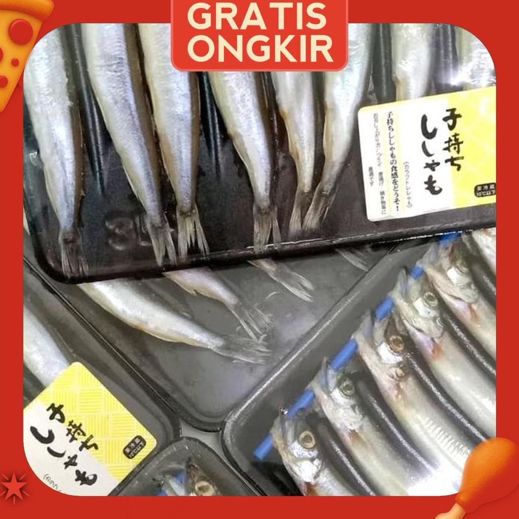 Premium Shisamo Fish Ikan Capelin Telur