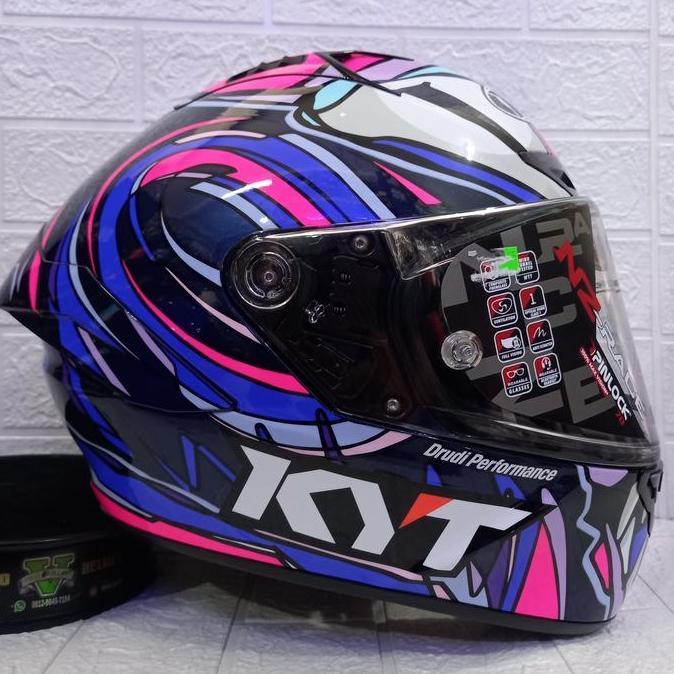 KYT HELM NZ RACE BASTIANINI REPLIKA 2022|KYT NZ RACE Terlaris