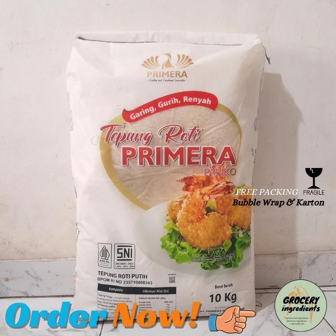 Breadcrumbs White / Panko / Tepung Roti / Panir - 10Kg