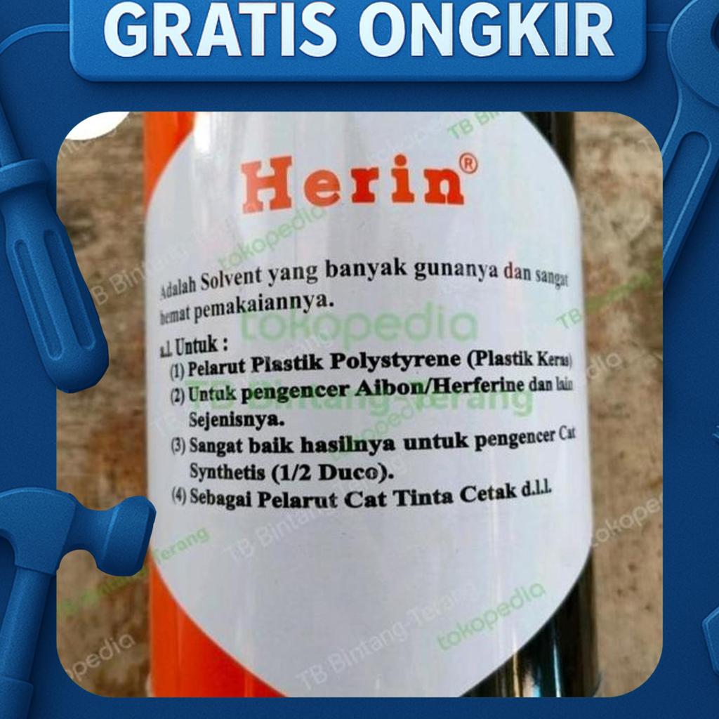 Herin Pelarut Pengencer Lem Kuning Aibon Fox