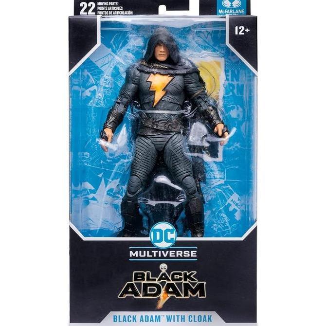 Mcfarlane Toys Dc Black Adam - Black Adam With Cloak