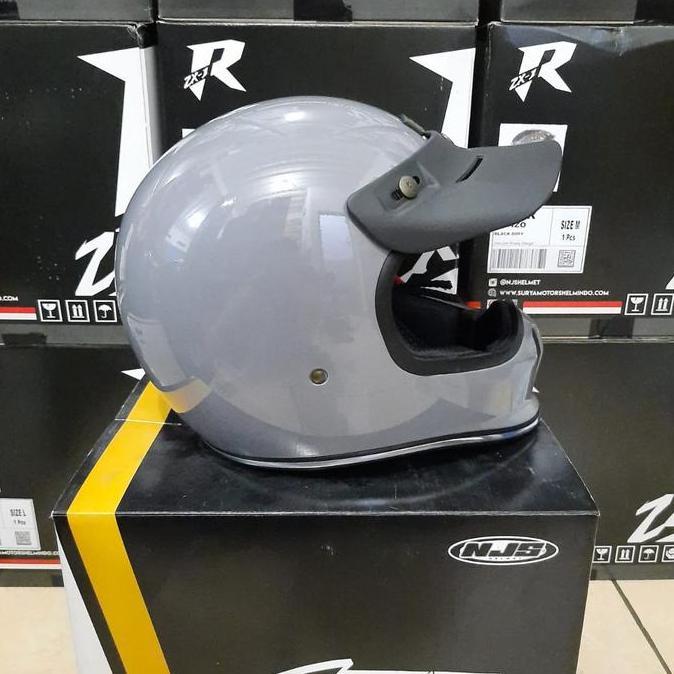 Helm NJS FREEDOM SOLID RETRO CLASSIC termurah Terlaris