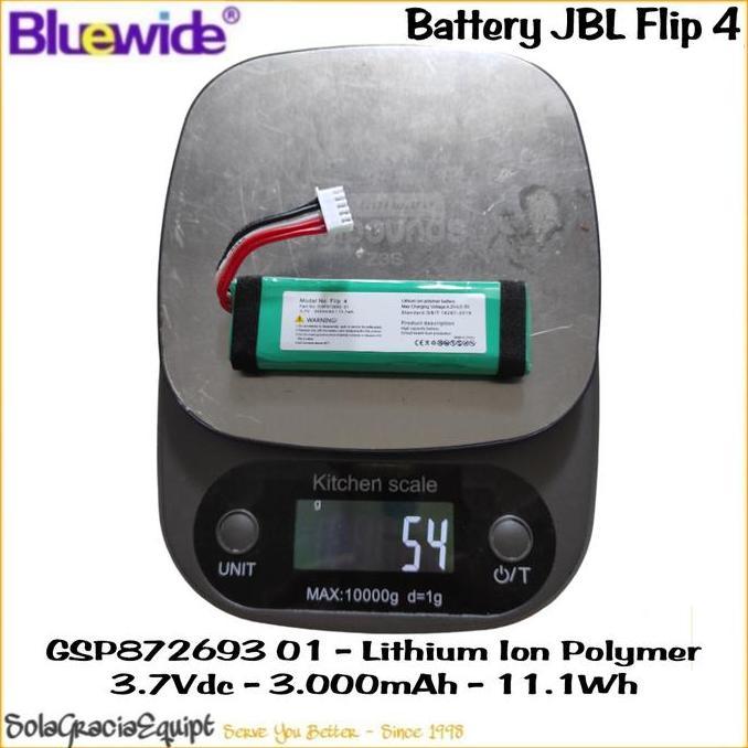 Batre-Battery Bluetooth Speaker JBL Flip4 Special Edition GSP872693 01