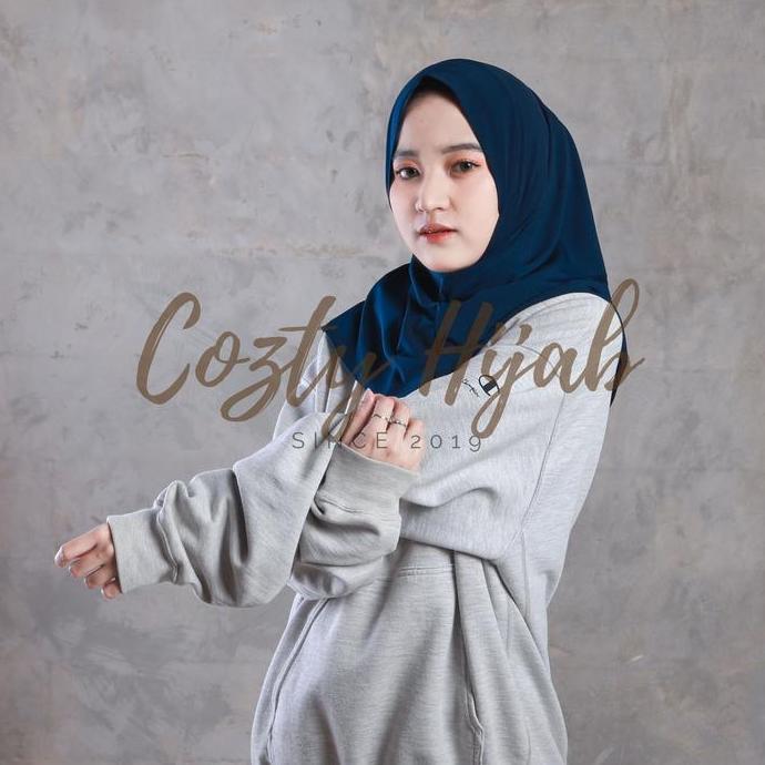 New- Hijab Sport Non Pet - Bahan Jersey Premium