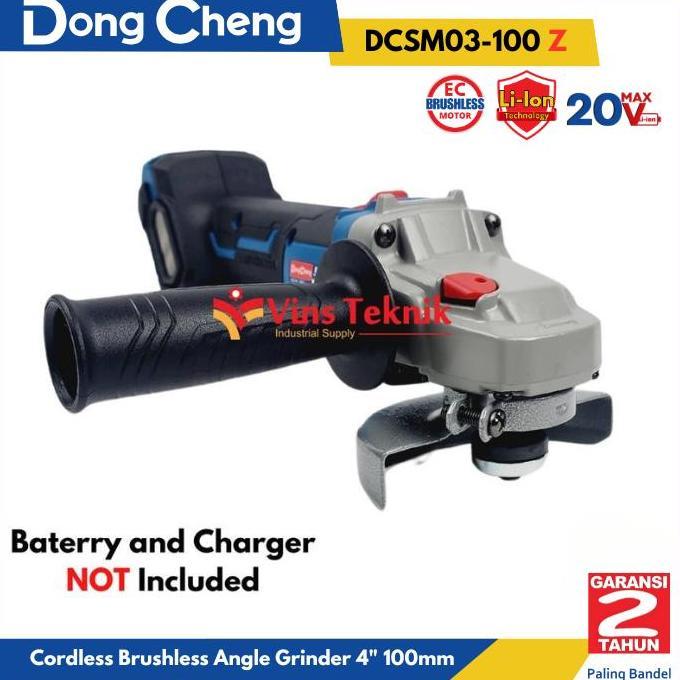 Promo Dongcheng Dcsm03-100 Cordless Mesin Gerinda Baterai Unit Only