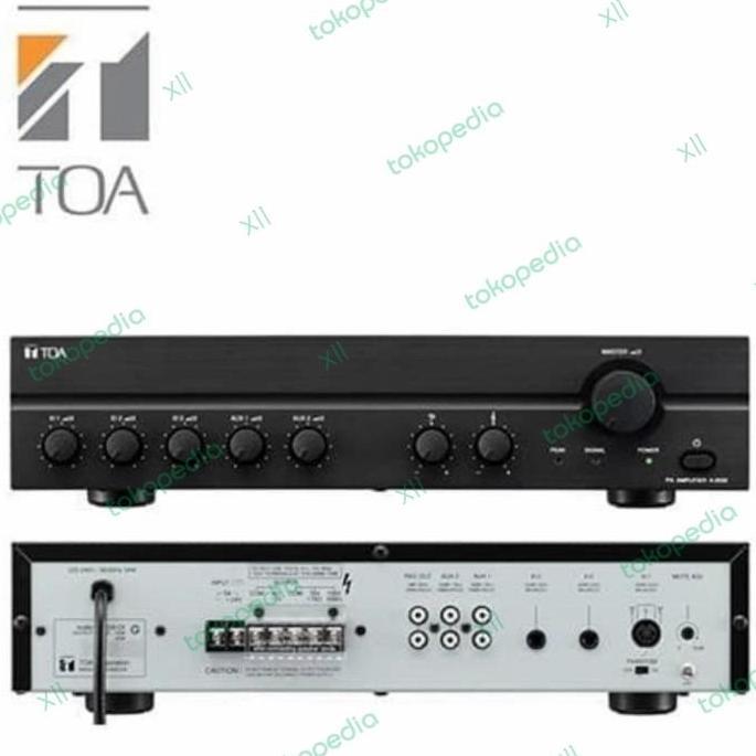 TOA ZA~ 2120 POWER AMPLiFiER  TOA ORIGINAL 120 WATT